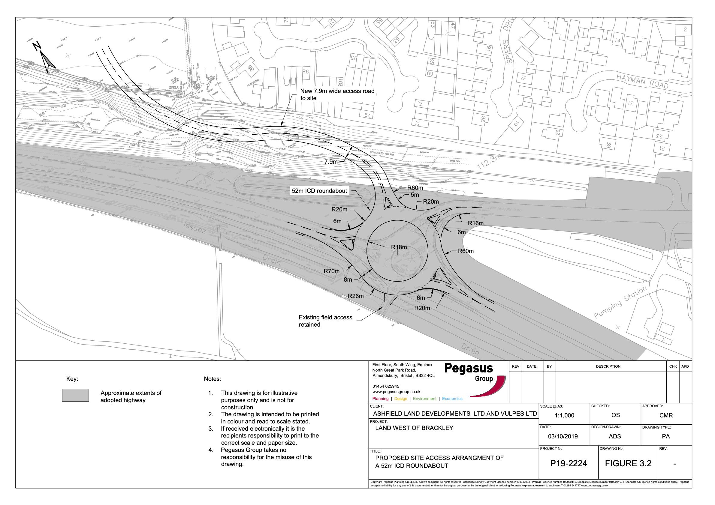 Proposed south access